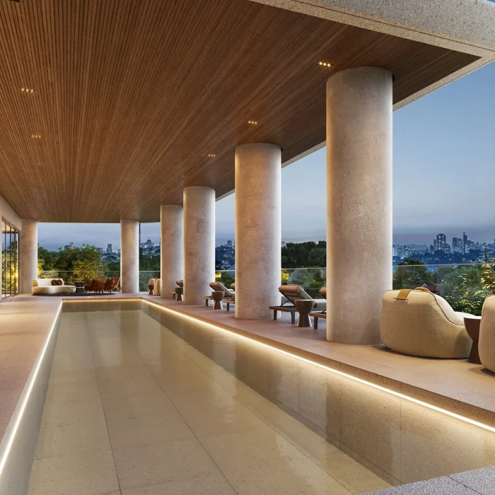 Perspectiva ilustrada do fitness